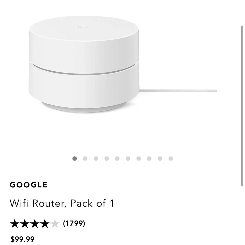 Google WiFi router